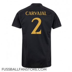 Real Madrid Daniel Carvajal #2 Replik 3rd trikot 2023-24 Kurzarm